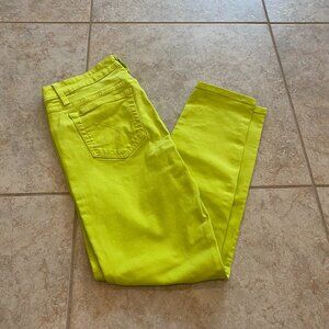Lime Green Jeans
